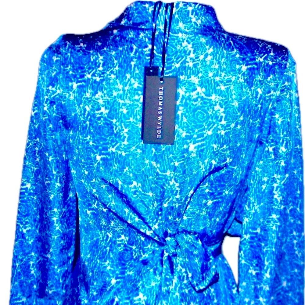 Thomas Wylde size S designer 100% Silk